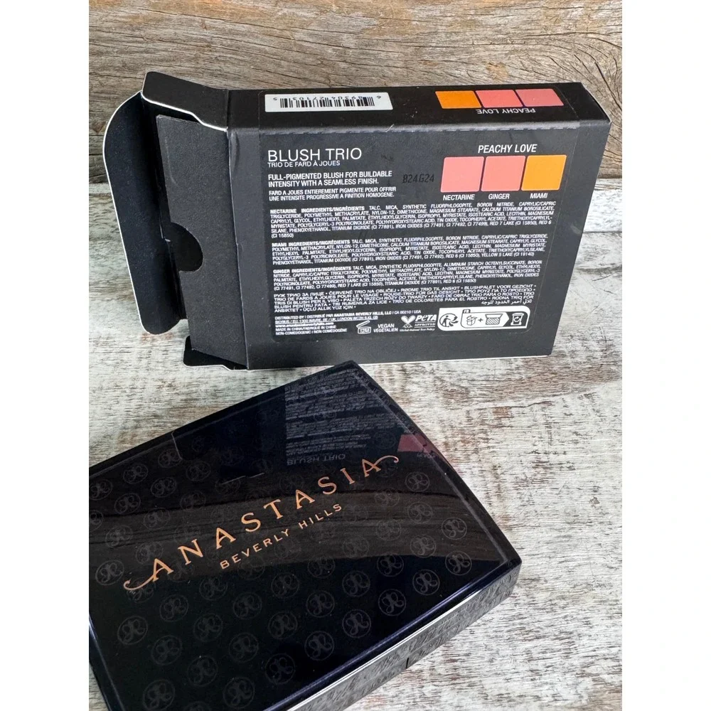 Anastasia Beverly Hills Blush Trio | Peachy Love | Full Size NIB | MSRP $30